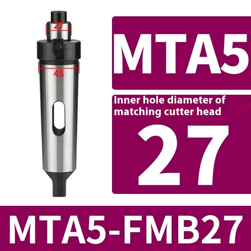 2092-Machine tool accessories Milling machine accessories Milling cutter head shank Morse 3 boom NT spindle taper MT3-22/27 Shandong Denso Pricision Tools Co.,Ltd.